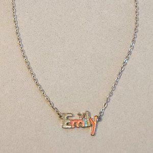 Disney Name Necklace "Emily"